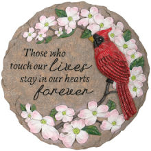 Stone: C10164 9\" Cardinals\' Touch Our Lives