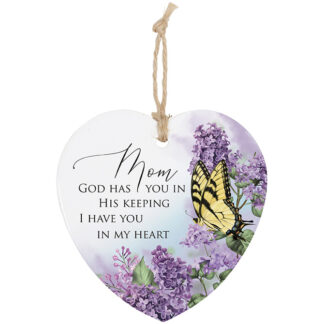 Memory Ornament: C26049 4" "Mom in His Keeping"