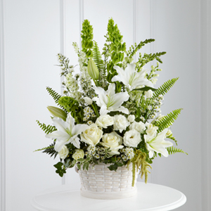 In Our Thoughts Basket- Whites