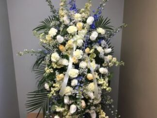 Standing Spray: Blue & Yellow
