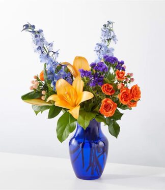 F5514: Radiant Citrus Bouquet