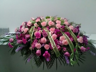 Casket Cover: Pink 1