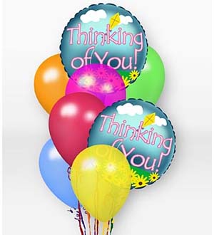 Balloons: Thinking of You Balloon Bunch