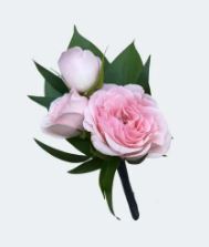 Bout: Pink Spray Rose Boutonniere