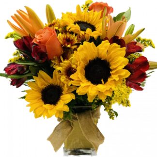 Armstrongs: Autumn Sunflower Vase