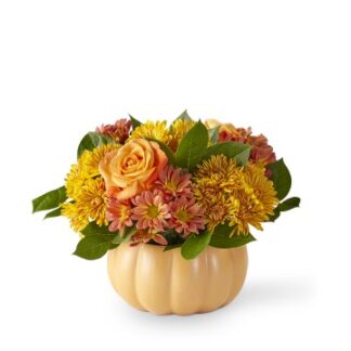 21-F2 Pumpkin Spice Forever Bouquet