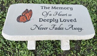 Bench: FB456 24" "A Heart so deeply loved"