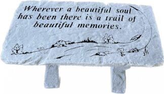 Bench: FB404 24" "Trail of Memories"