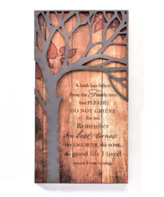 Plaque: GC700758 24" Family Tree Wall Plaque