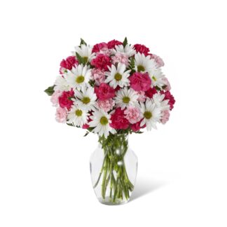 B03: Sweet Surprises Bouquet- GINGER JAR VASE