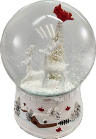 GC666639: Reindeer Musical Snowglobe