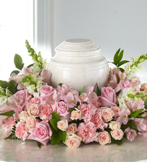 Cremation: Blooms of Hope Cremation Adornment