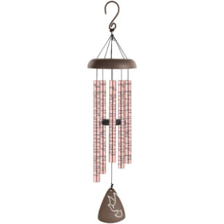 Wind Chime: MD60668 30" Rose Gold-Amazing Grace