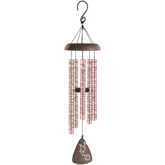 Wind Chime: MD60668 30" Rose Gold-Amazing Grace