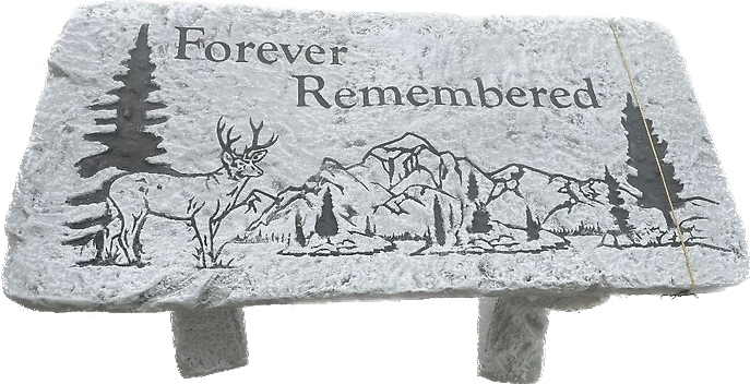 Bench: FB59 24" "Forever Remembered"