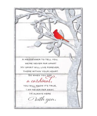 Plaque: Cardinal Memories GC719129