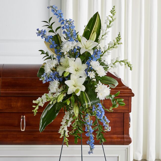 S5495: Eternal Impressions Standing Spray - Armstrong Flowers Inc
