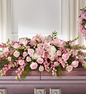 Casket Cover: Life & Remembrance Casket Spray