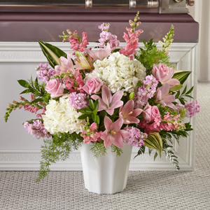 Sympathy: Simply Serene Floor Basket