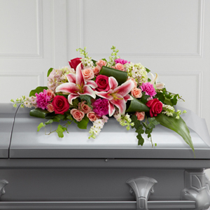 Casket Cover: Splendid Grace-smaller version