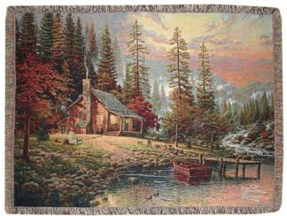Comfort Throw: Peaceful Retreat