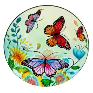 Birdbath: 18' Butterfly Medley
