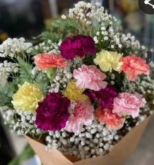 Wrap: CARNATION BOUQUET for your vase