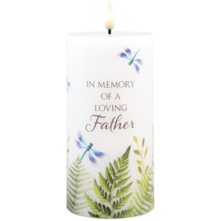 LED Candle: 15253 "Loving Father"