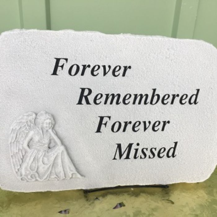 Stone: G405 Forever Remembered Angel
