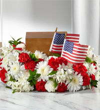 Cremation: Wreath Spirit of Patriotism