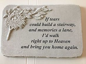 Stone: G432 If Tears With Nest