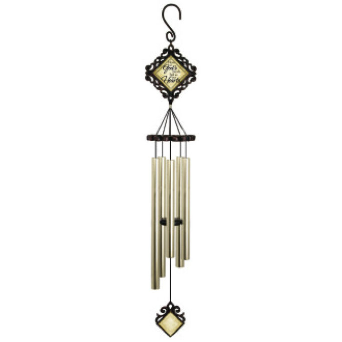 Wind Chime: MD60292 35\" In God\'s Hands