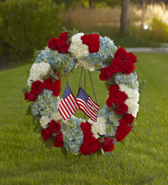 Wreath: To Honor One\'s Country Wreath