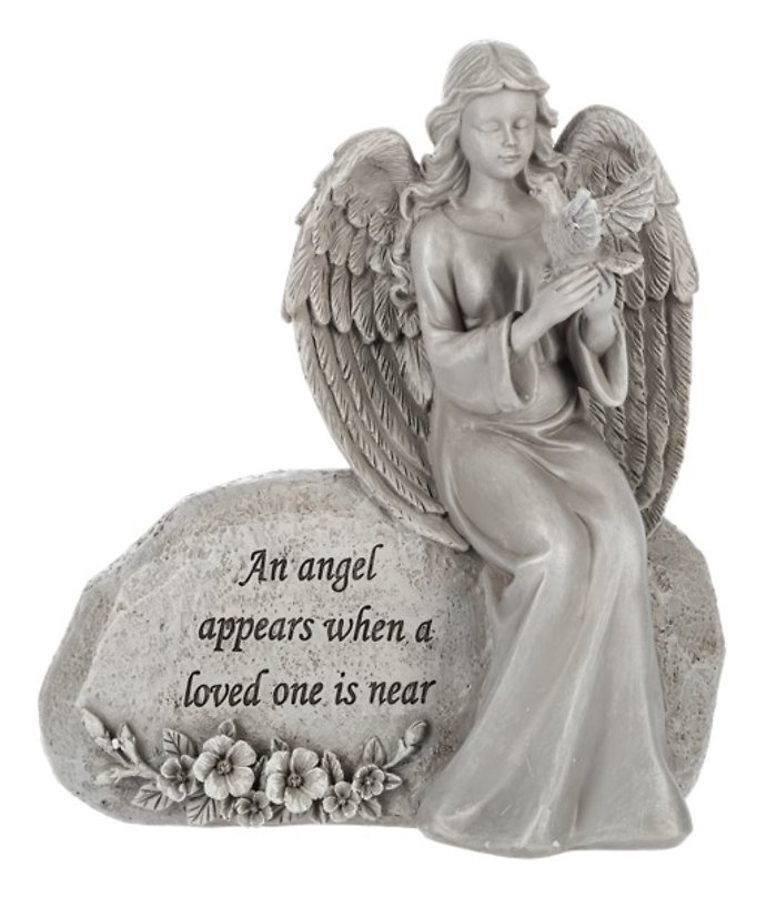 Angel: ER74748 9\" Angel Garden Stone