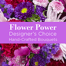 Deal: Purple Colors Florist Designed Bouquet