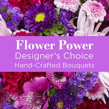 Deal: Purple Colors Florist Designed Bouquet