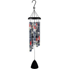 Wind Chime: LG10877 40\" Cardinals \"Beautiful Soul\"