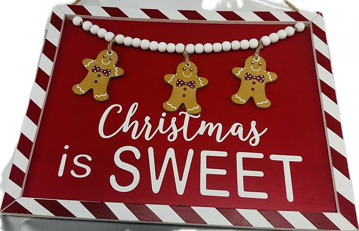 2023: 640626: 10\" \"Christmas is Sweet\" wooden Sign