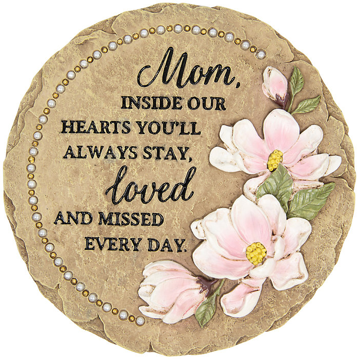 Stone: C10258 9\" Mom in our hearts