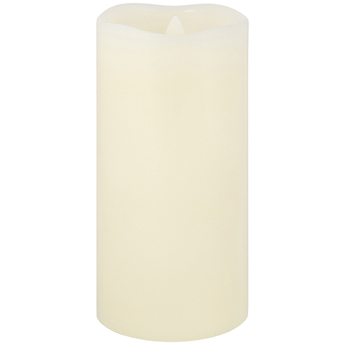 LED Candle: 10433 6\" column candle