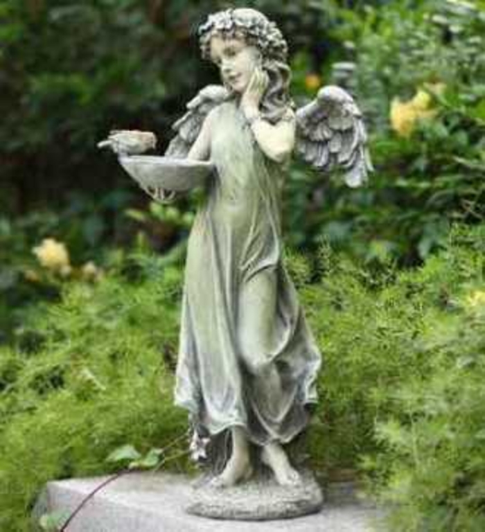 Angel: NP19026 Daisy Angel With Bird