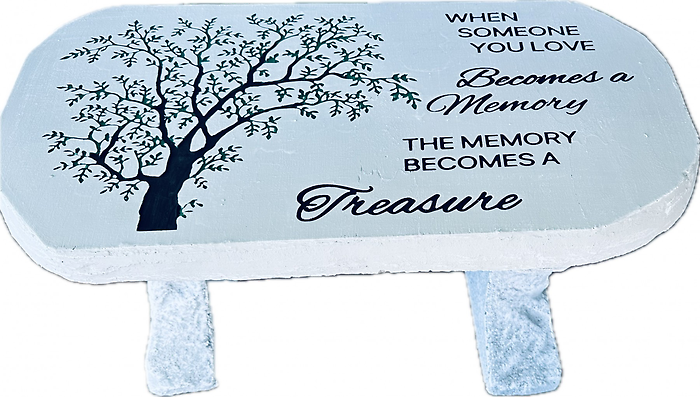 Bench: FB458 24\" \"Treasured Memory\"