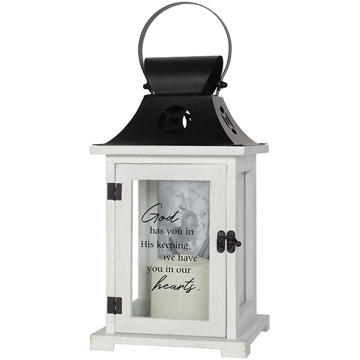 Lantern: C57463 His Keeping With Picture Frame