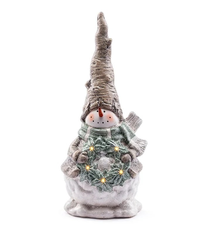 LED Holiday 12\" \"light up\" Snowman NP53274