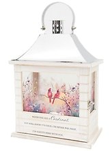 Lantern: 12\" C57694 Cardinal Always here with you
