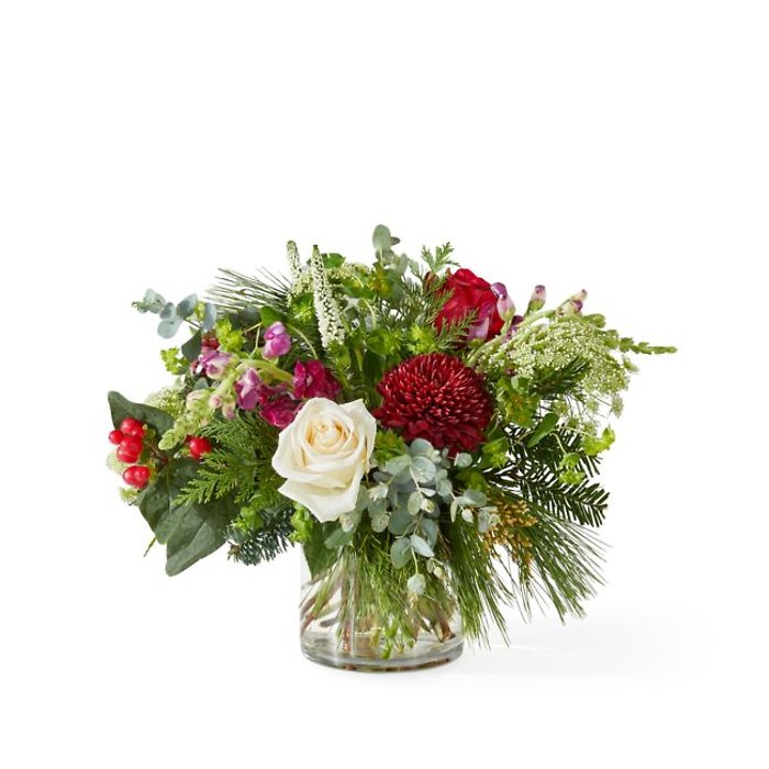 V5757: Cranberry Fizz Bouquet