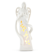 Angel: NP13482 10\" lighted Angel with plug in cord