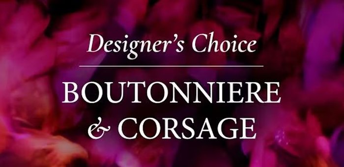 Designer\'s choice Wrist Corsage & Boutonniere