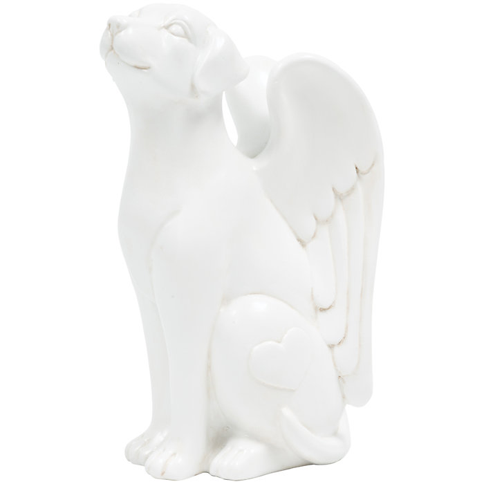 Pet: C11418 6\" White Angel Dog