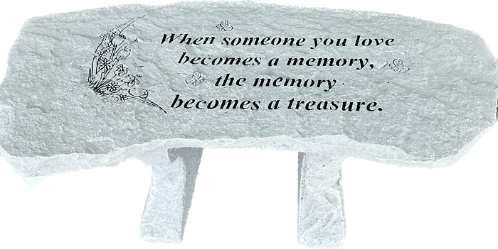 Bench: FB56 24\" \"When Someone you Love\"